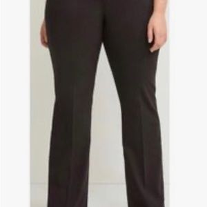 NWT Allie Lane Bryant Boot Cut Pants L